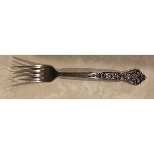 VTG Versailles by MSI Japan 1 Dinner Fork 7-3/8” Stainless Flatware Floral